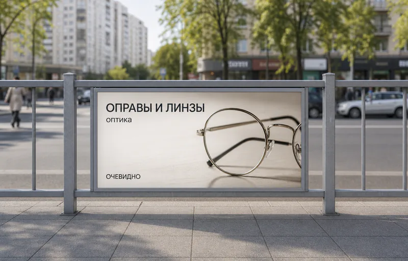 Дорожные ограждения: пример конструкции на улице